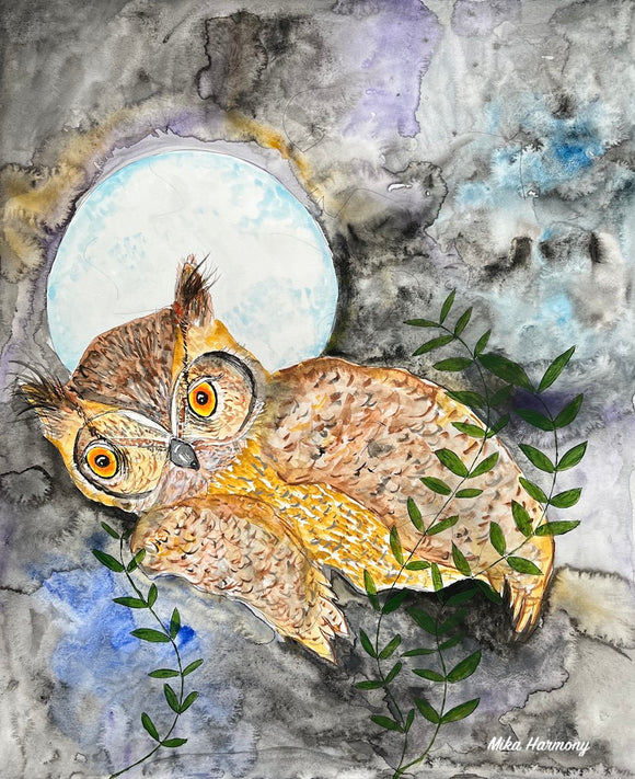Dreaming With My Ancestors: Intuitive Watercolor