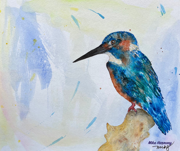 Stillness In The Breeze | Kingfisher